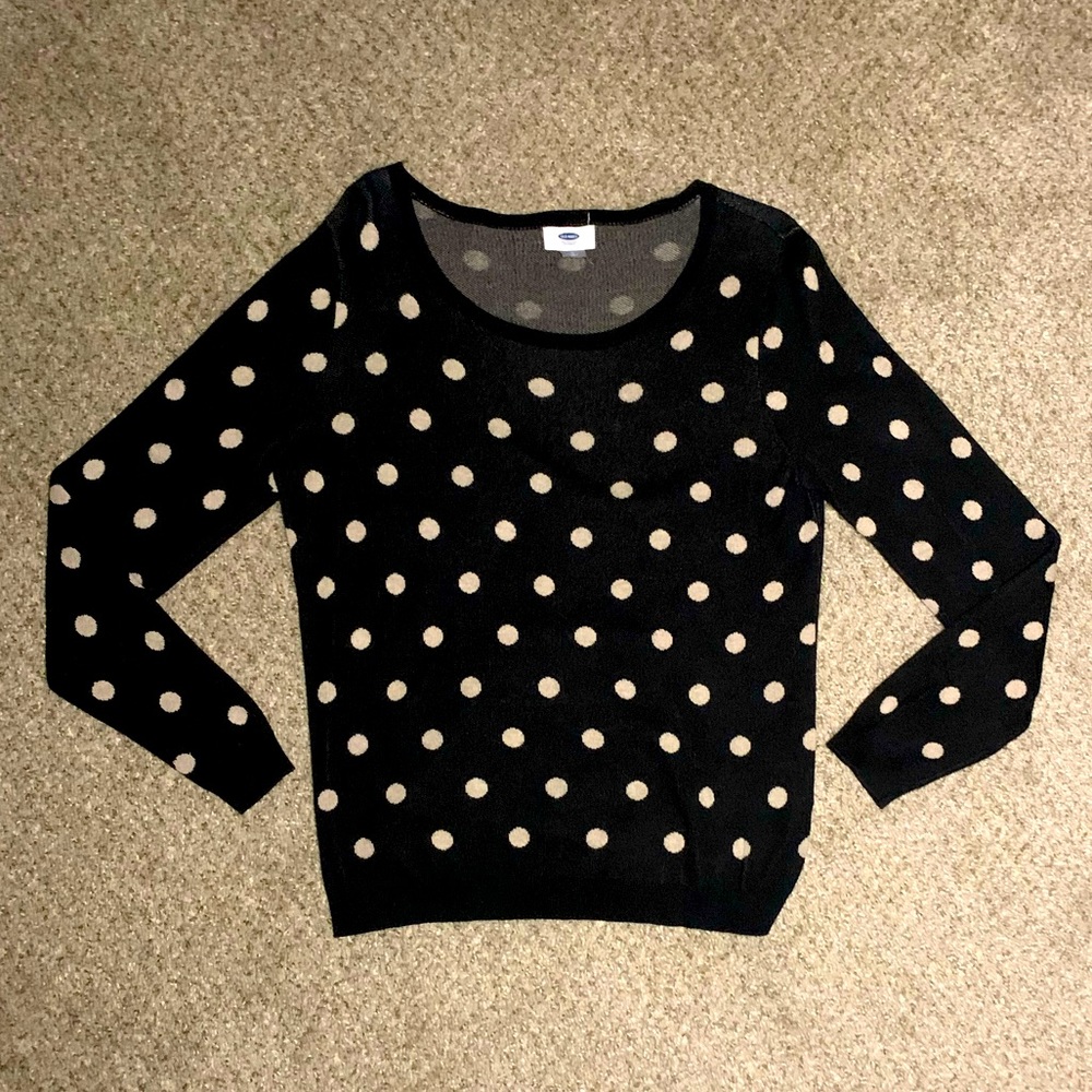 Old Navy Polka Dot Sweater | Large